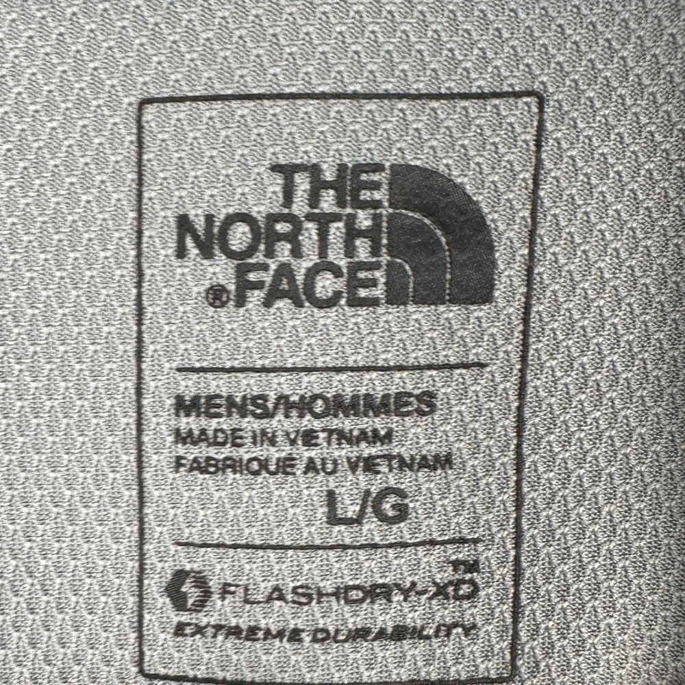 The North Face Hoodie Mens Large FlashDry-XD Grey Mountain Athletics Pullover